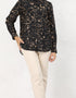 IVANKA TOP (BLACK GOLD)